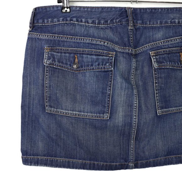 Old Navy‎ Mini Jean Skirt Plus Size 18 Regular - Picture 7 of 7